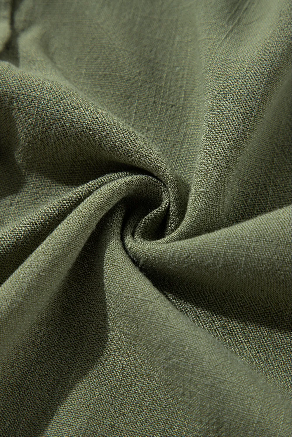 Tiered Collared Neck Balloon Sleeve Shirt Dress, image 11