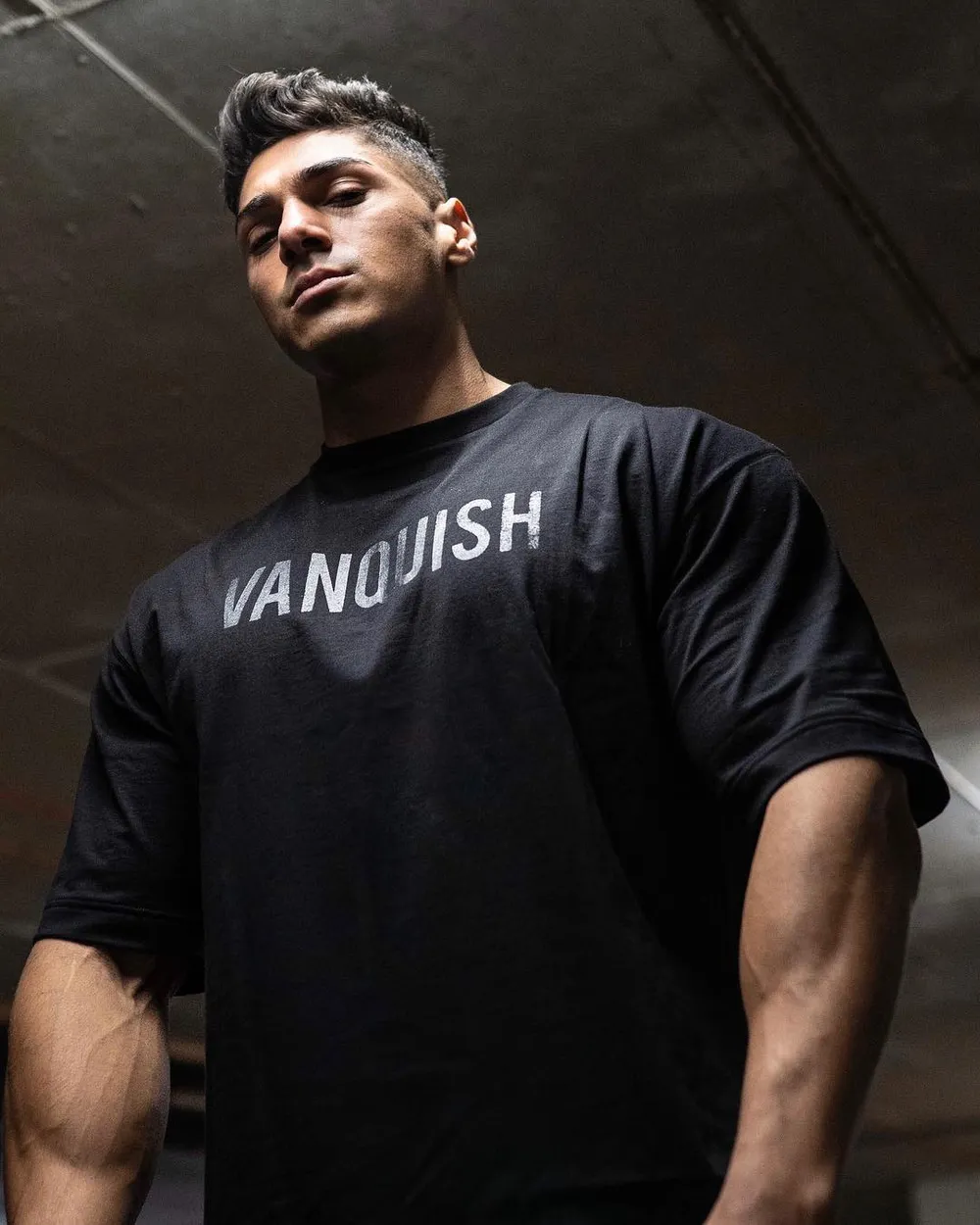 Men's Plus Size Round Neck Half Sleeve T-Shirt, image 2