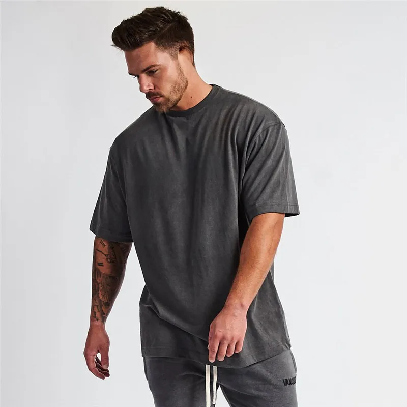 Men's Plus Size Round Neck Half Sleeve T-Shirt, image 8