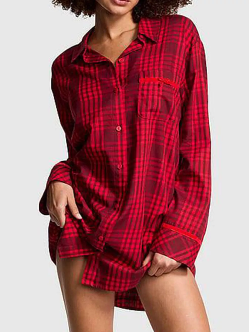 Striped Long Sleeve Button-Up Shirt, image 8