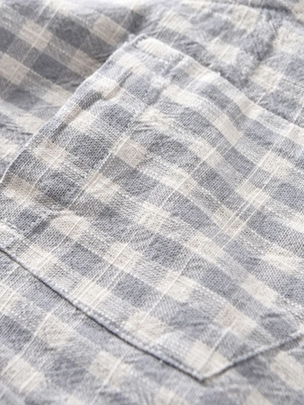 Men's Plus Size Plaid Button Up Long Sleeve Shirt, image 7