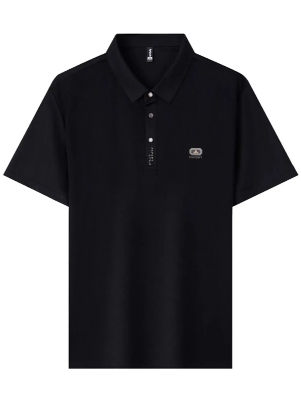 Men's Plus Size Short Sleeve Textured Polo, image 8