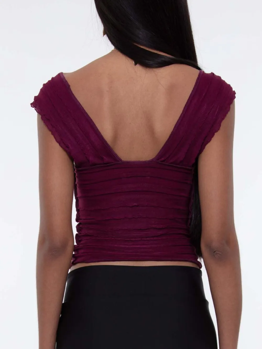 Ruched Solid Tank, image 2