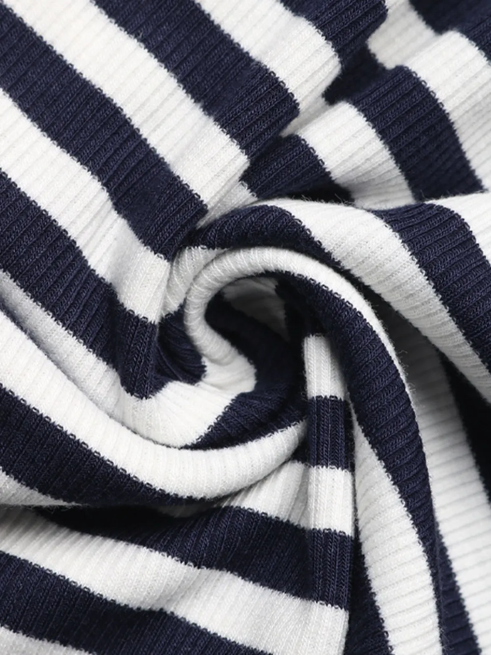 Striped Round Neck Tank, image 2