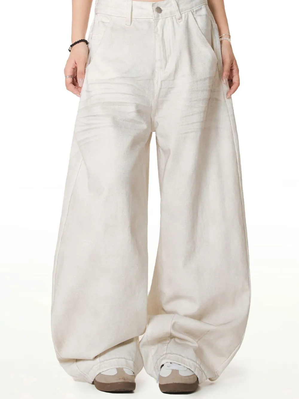 Men's Wide Leg Jeans, image 2