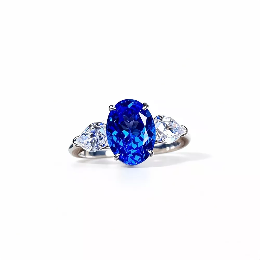 925 Sterling Silver Zircon Ring, image 7