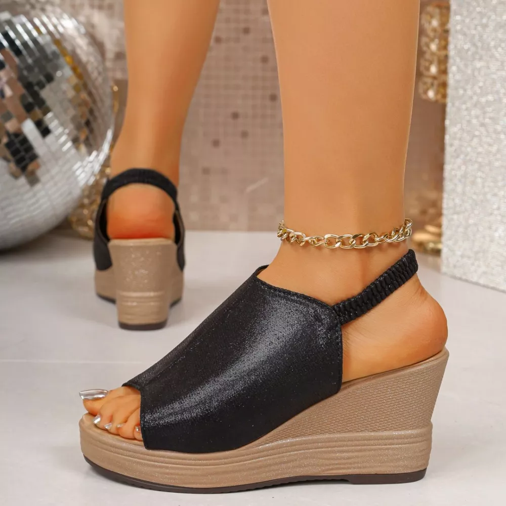 Open Toe Wedge Sandals, image 11