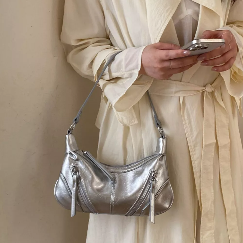 Zipper Shoulder Bag, image 6