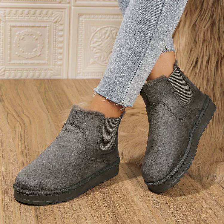Round Toe Platform Boots, image 17