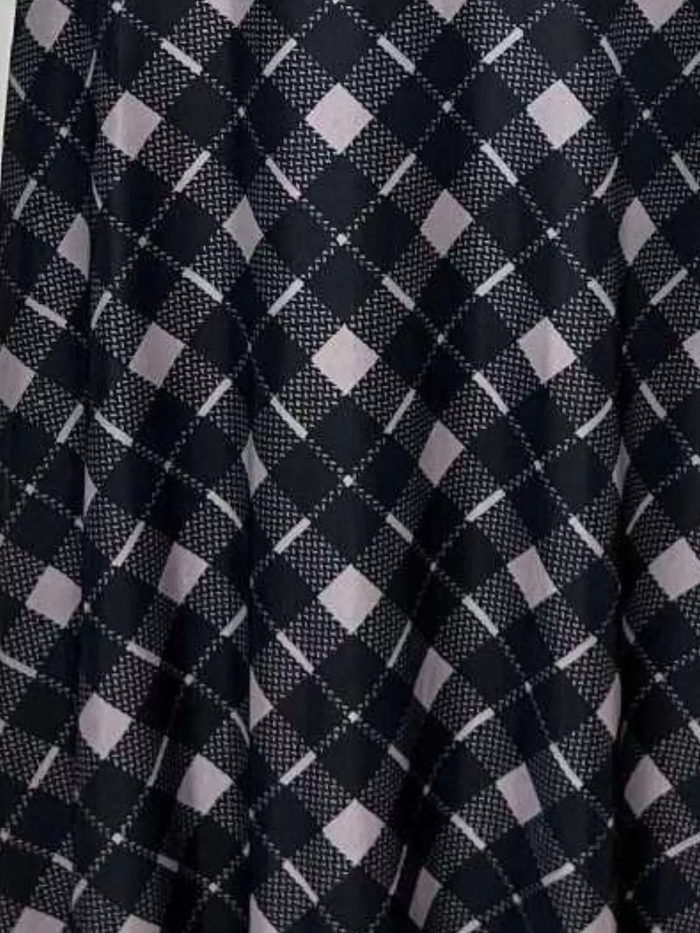 Tie Front Plaid Long Sleeve Dress, image 5