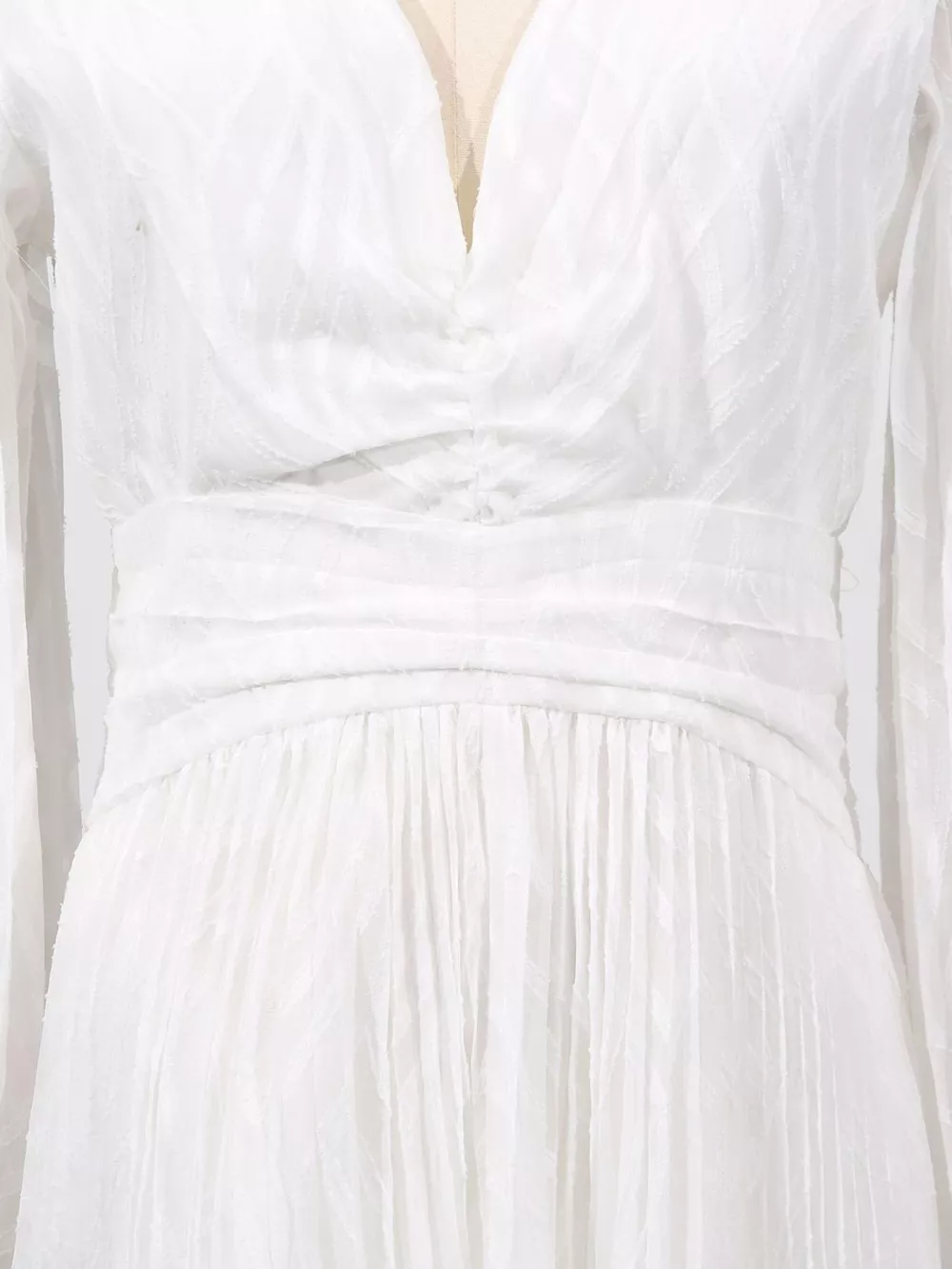 V-Neck Long Sleeve Maxi Dress, image 7