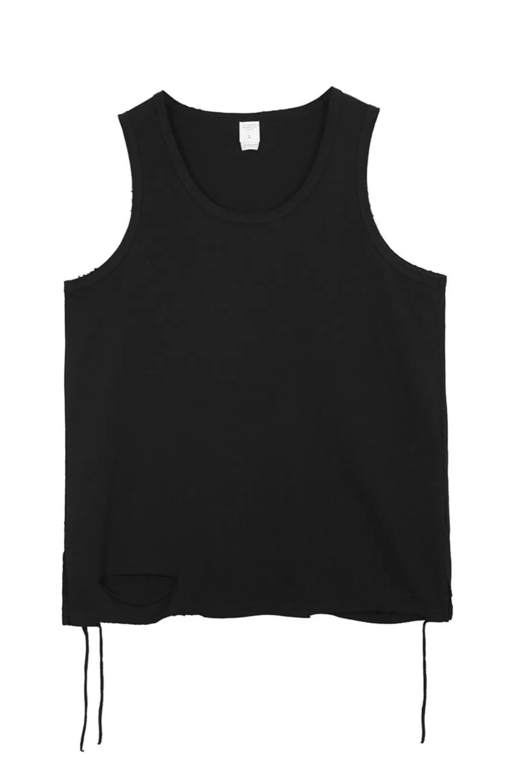 Men's Round Neck Wide Strap Tank, image 4