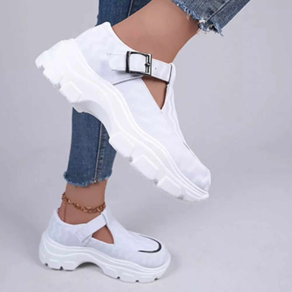 Round Toe Platform Loafers, image 6