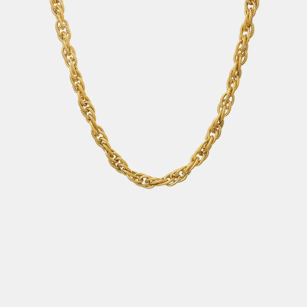 Titanium Steel Chain Necklace, image 3