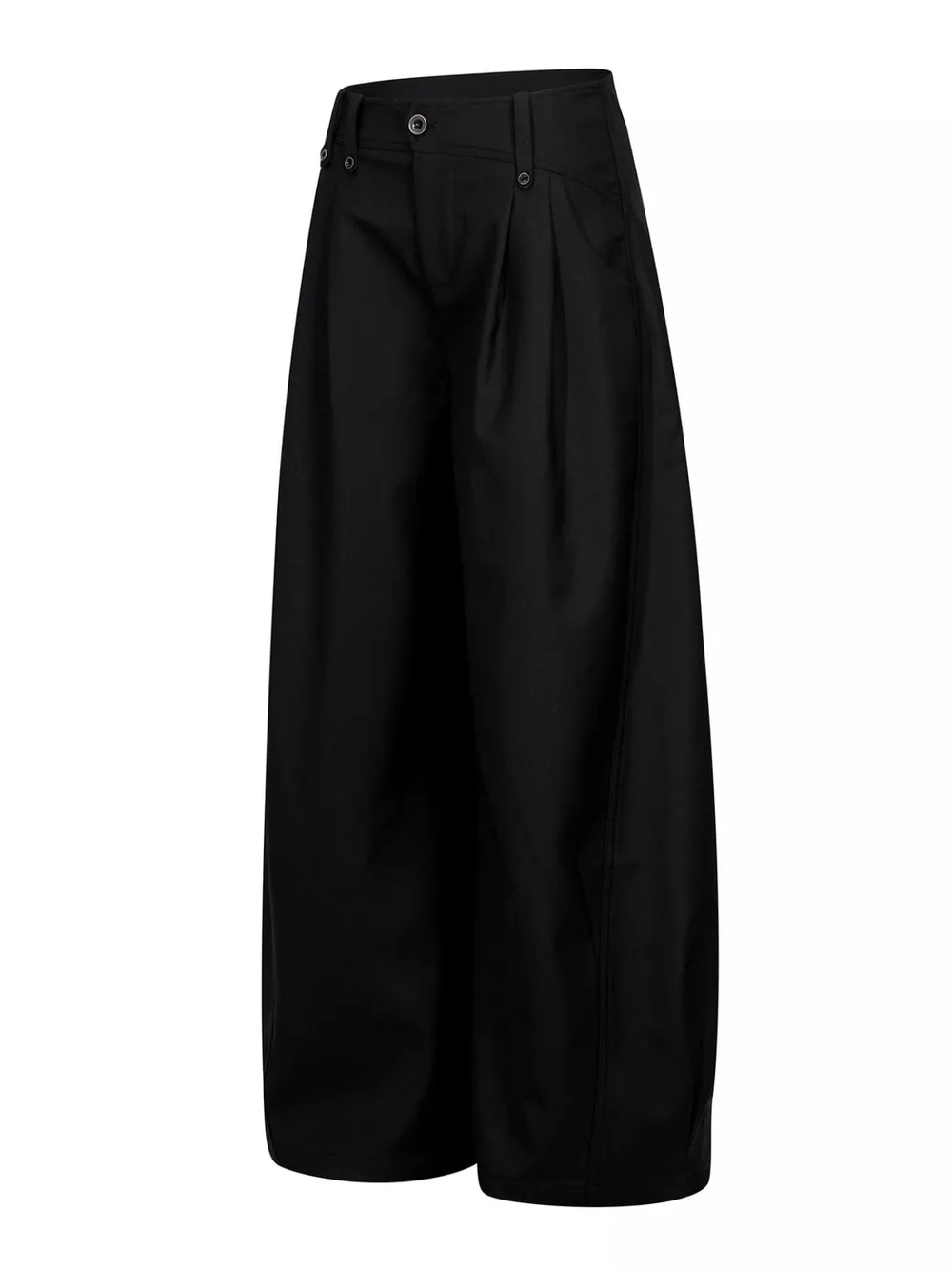 Men's High-Waisted Wide-Leg Pleated Casual Pants, image 17