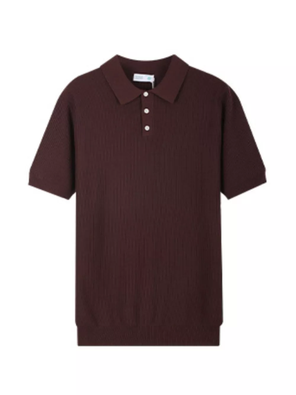 Men's Plus Size Button Detail Short Sleeve Polo, image 12