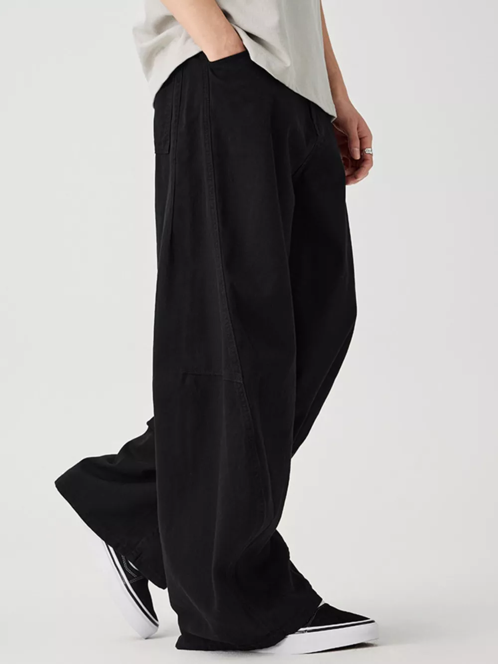 Men's Wide Leg Pants, image 3