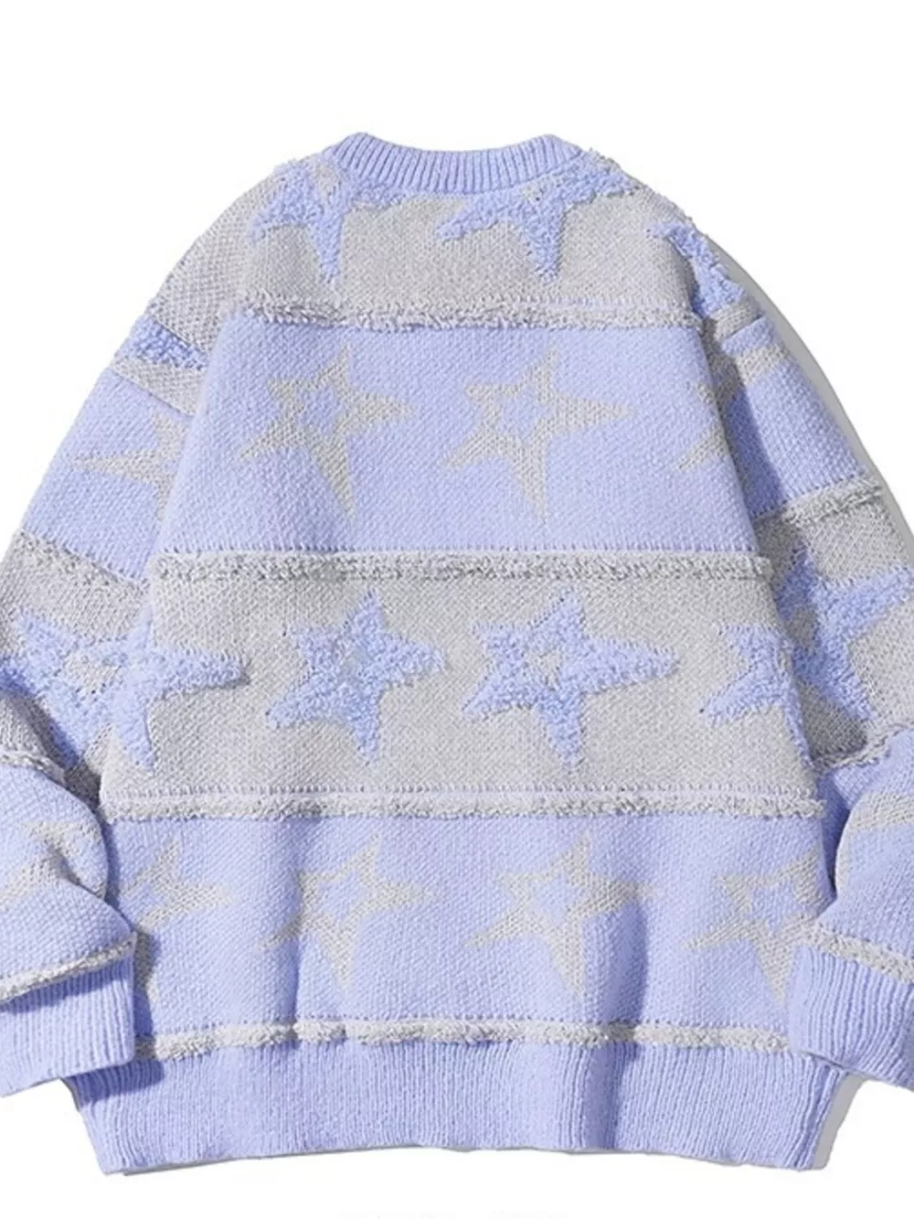 Men's Star Pattern Knitted Sweater, image 5