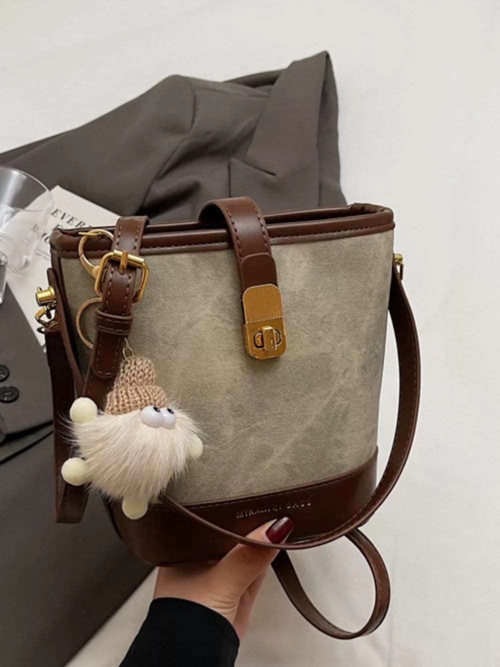 Bucket Crossbody Bag, image 9
