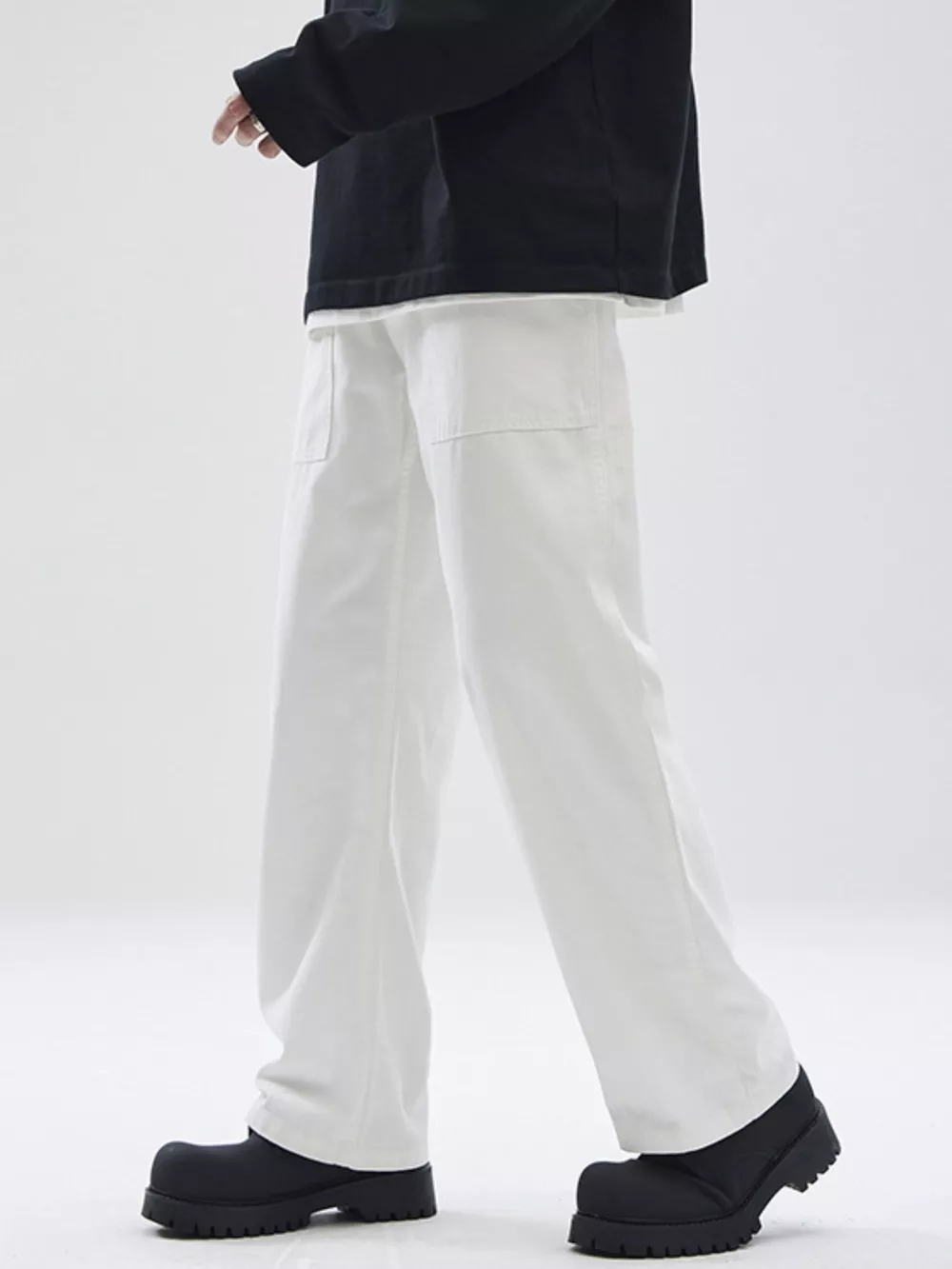 Men's Full Size Relaxed Fit Pants Plus Size, image 4