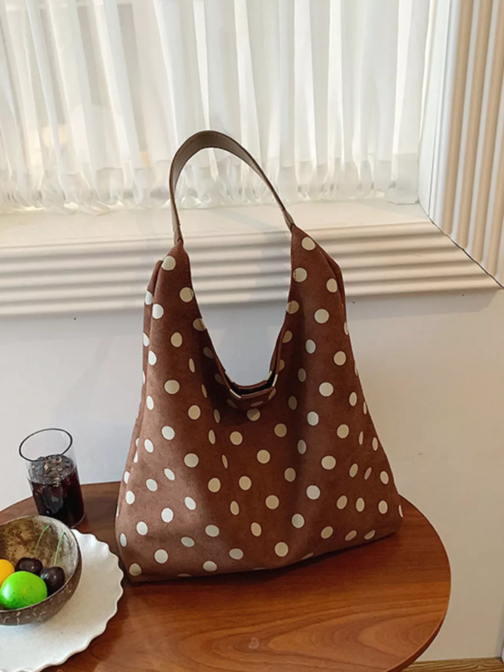 Polka Dot Shoulder Bag, image 10
