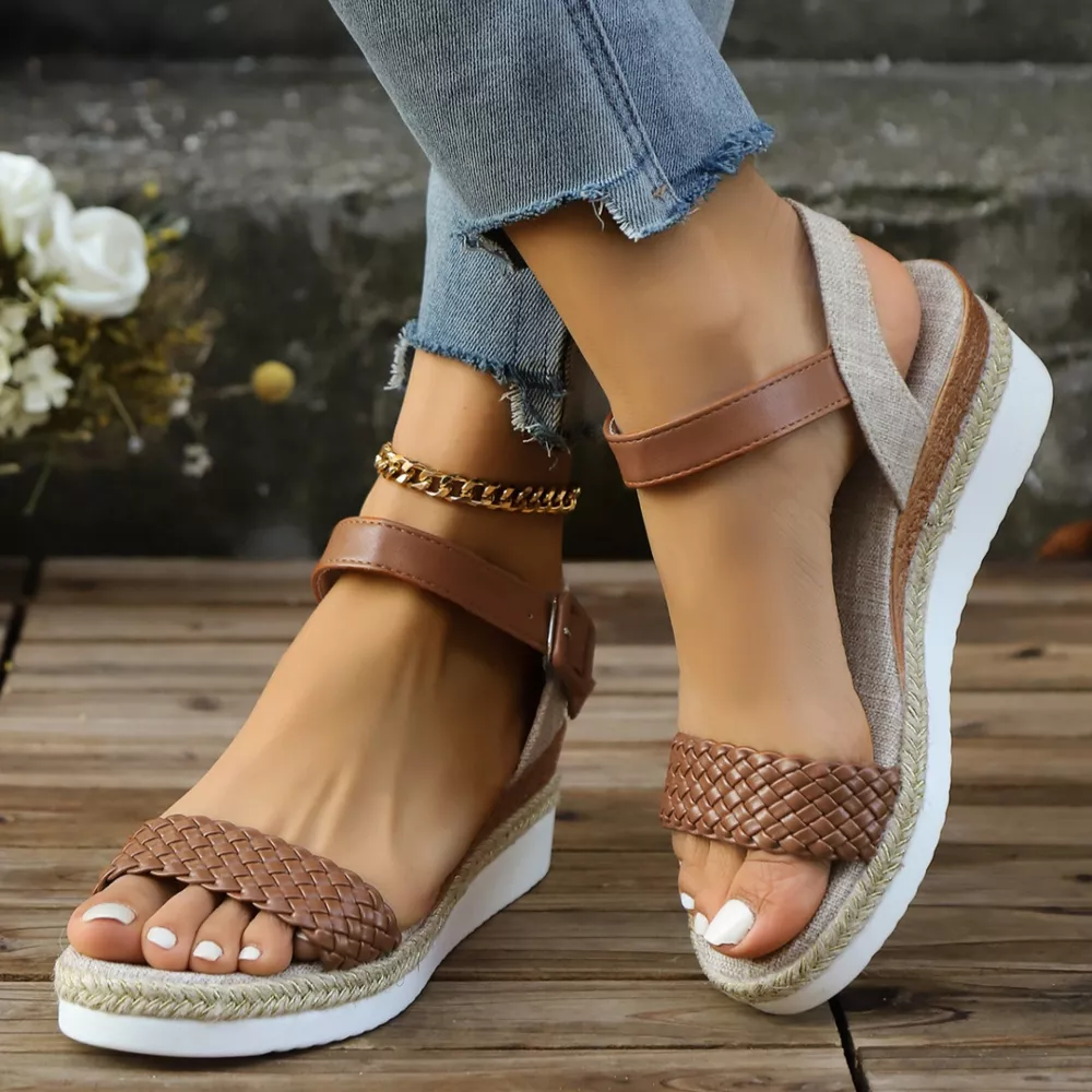 Open Toe Platform Sandals, image 5