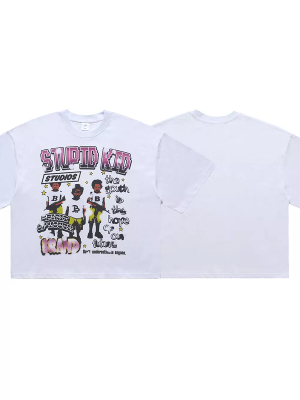 Men's Graphic Round Neck Short Sleeve T-Shirt, image 8