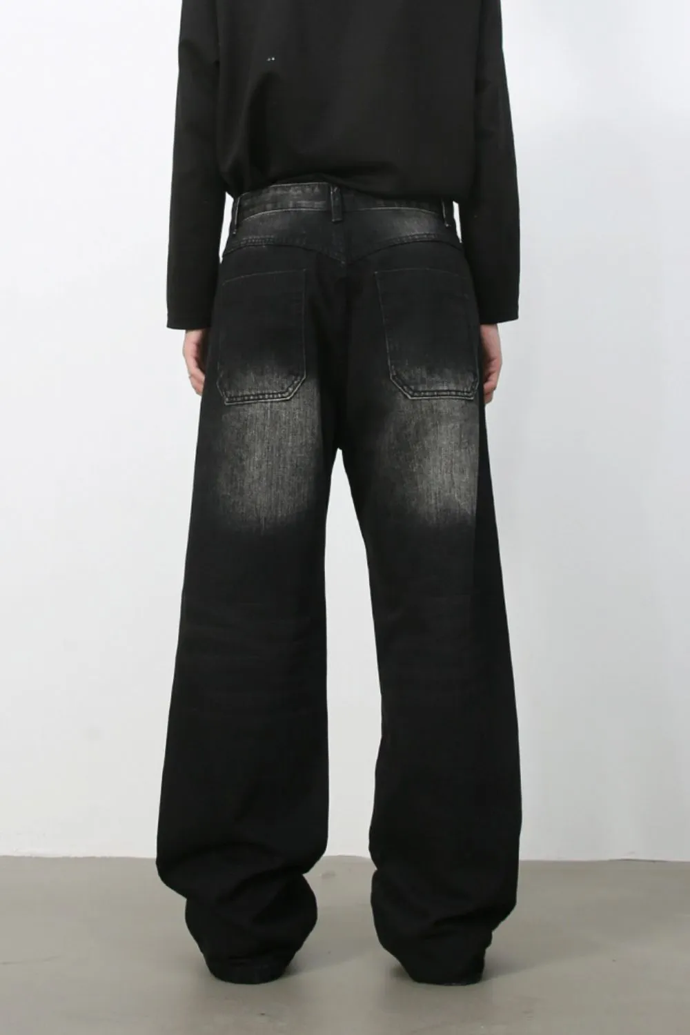 Men's Wide Leg Jeans, image 2