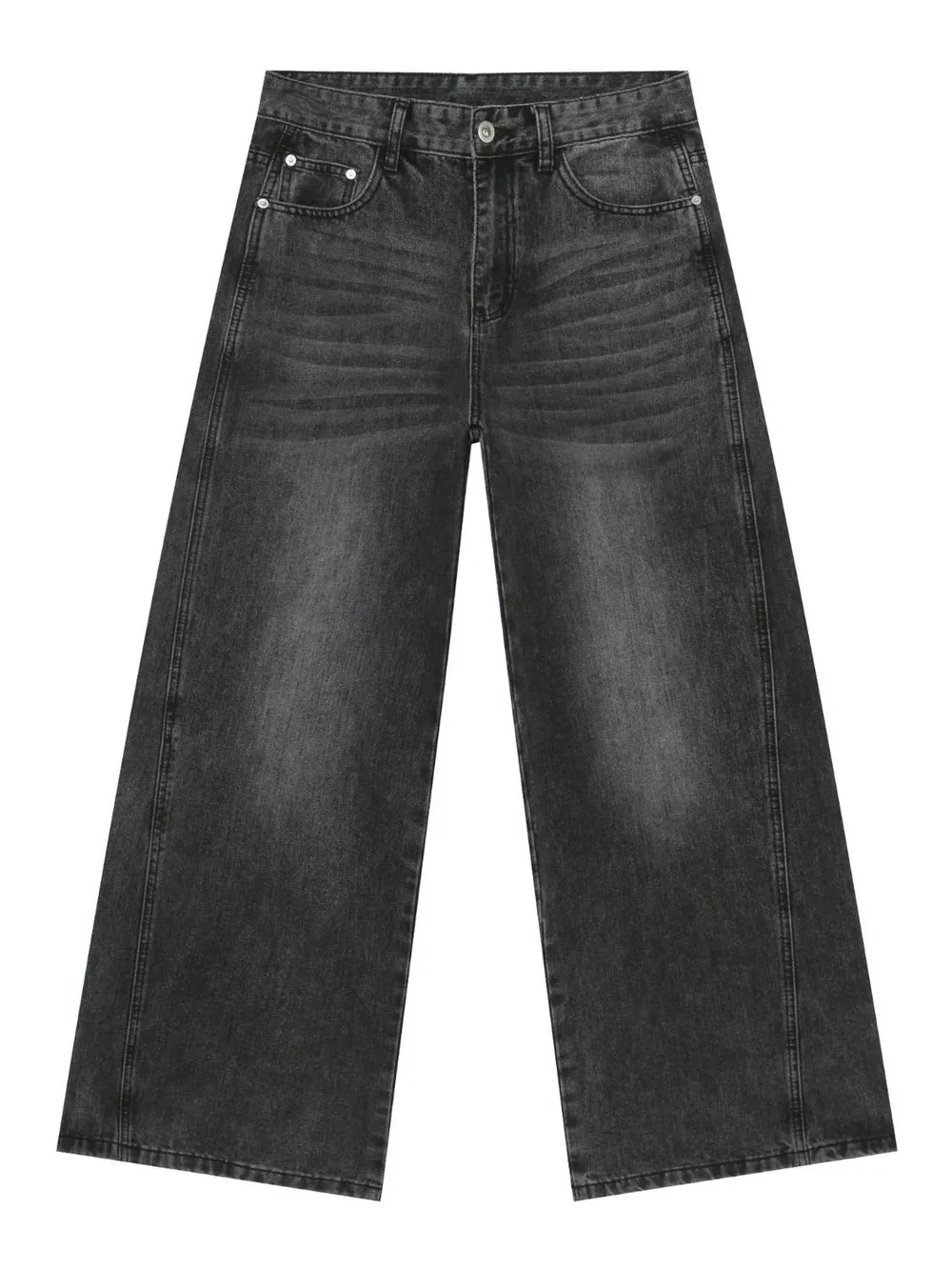 Men's Wide Leg Jeans, image 5