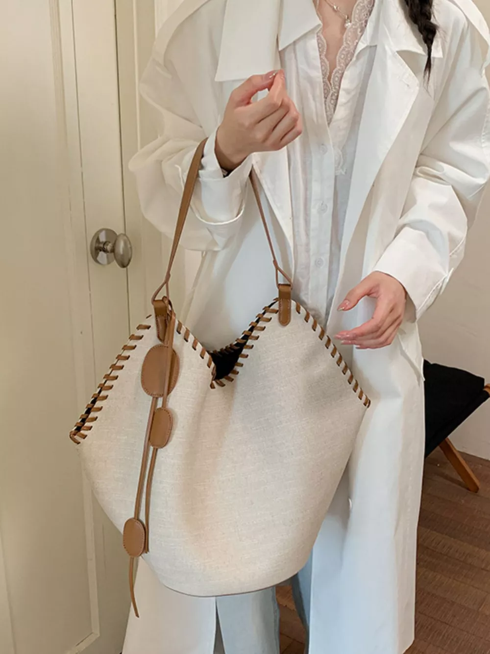 Casual Large Capacity Shoulder Bag, image 10