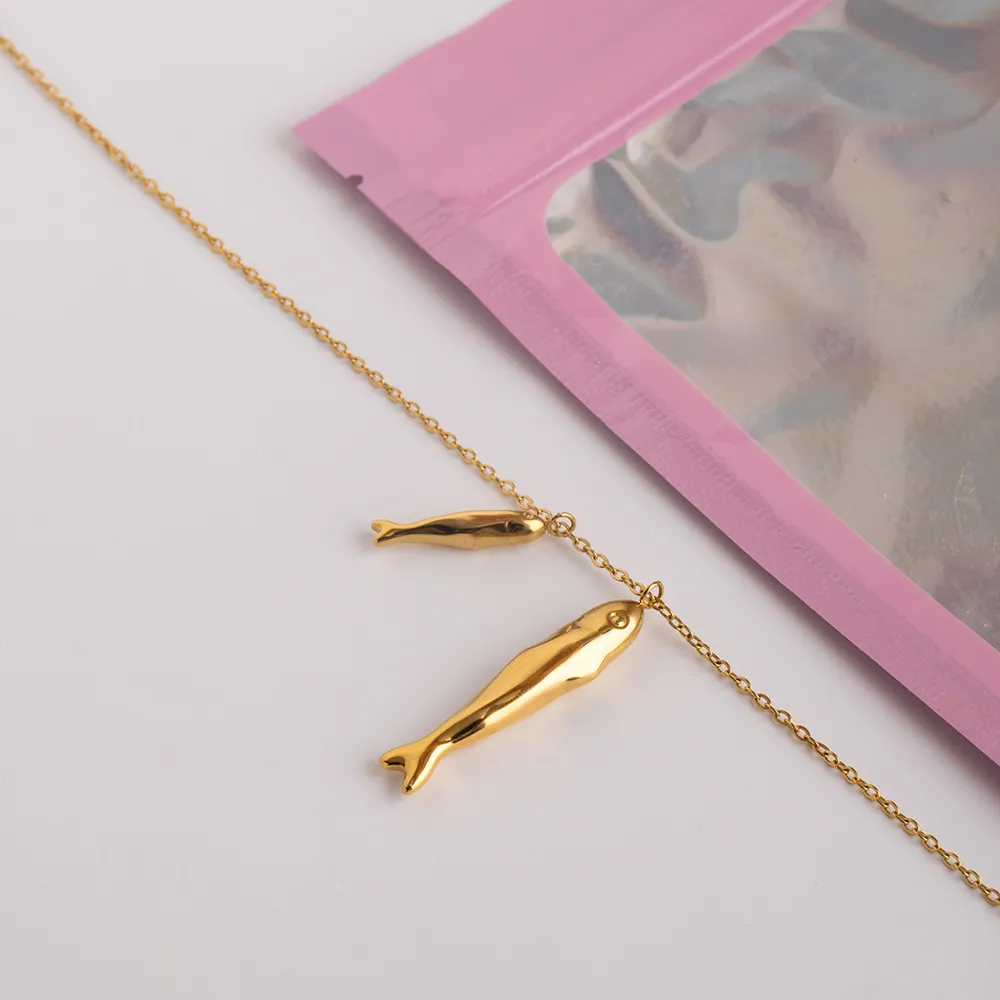 18K Gold-Plated Pendant Necklace, image 4