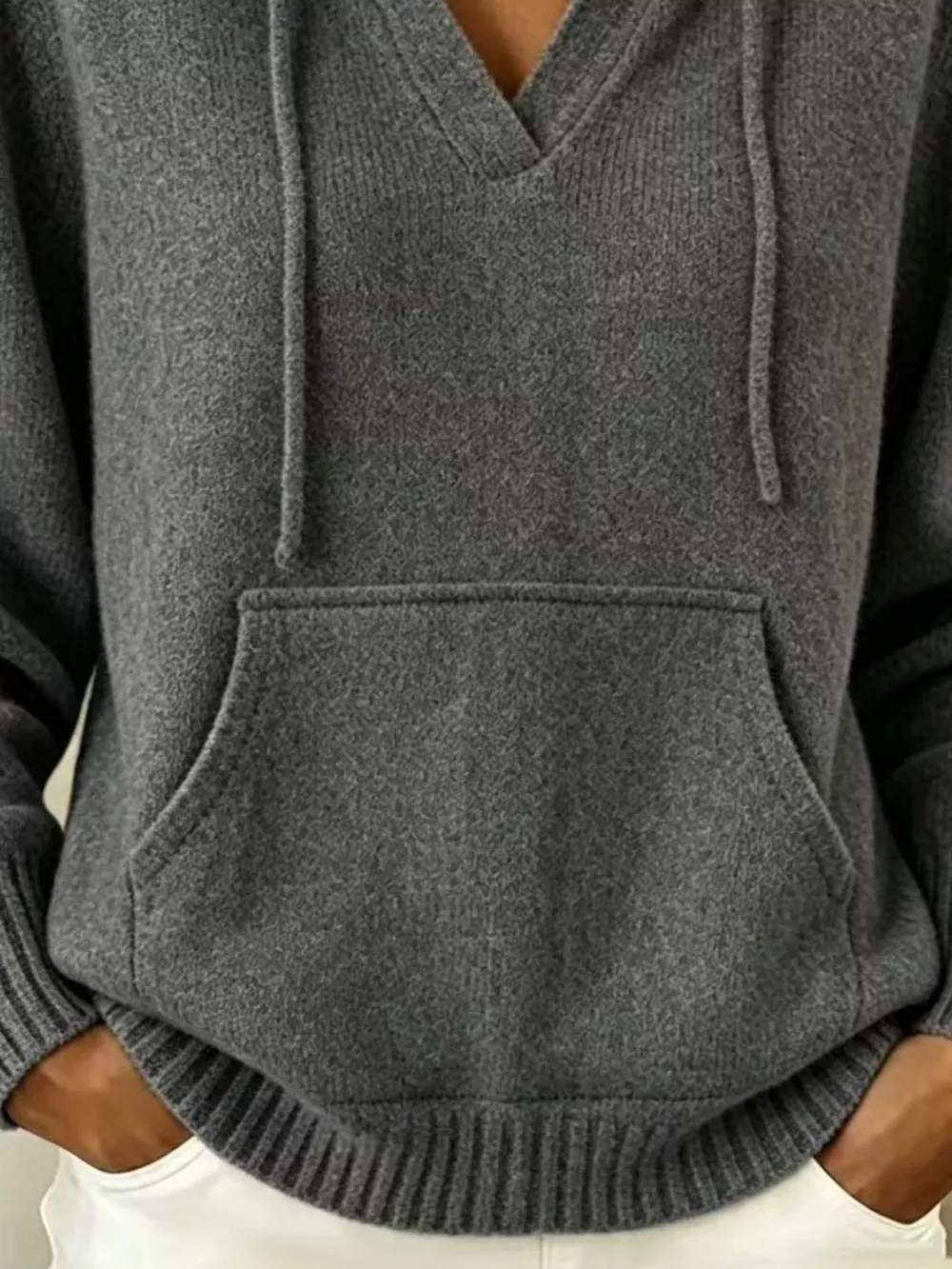 Kangaroo Pocket Hooded Sweater, image 14