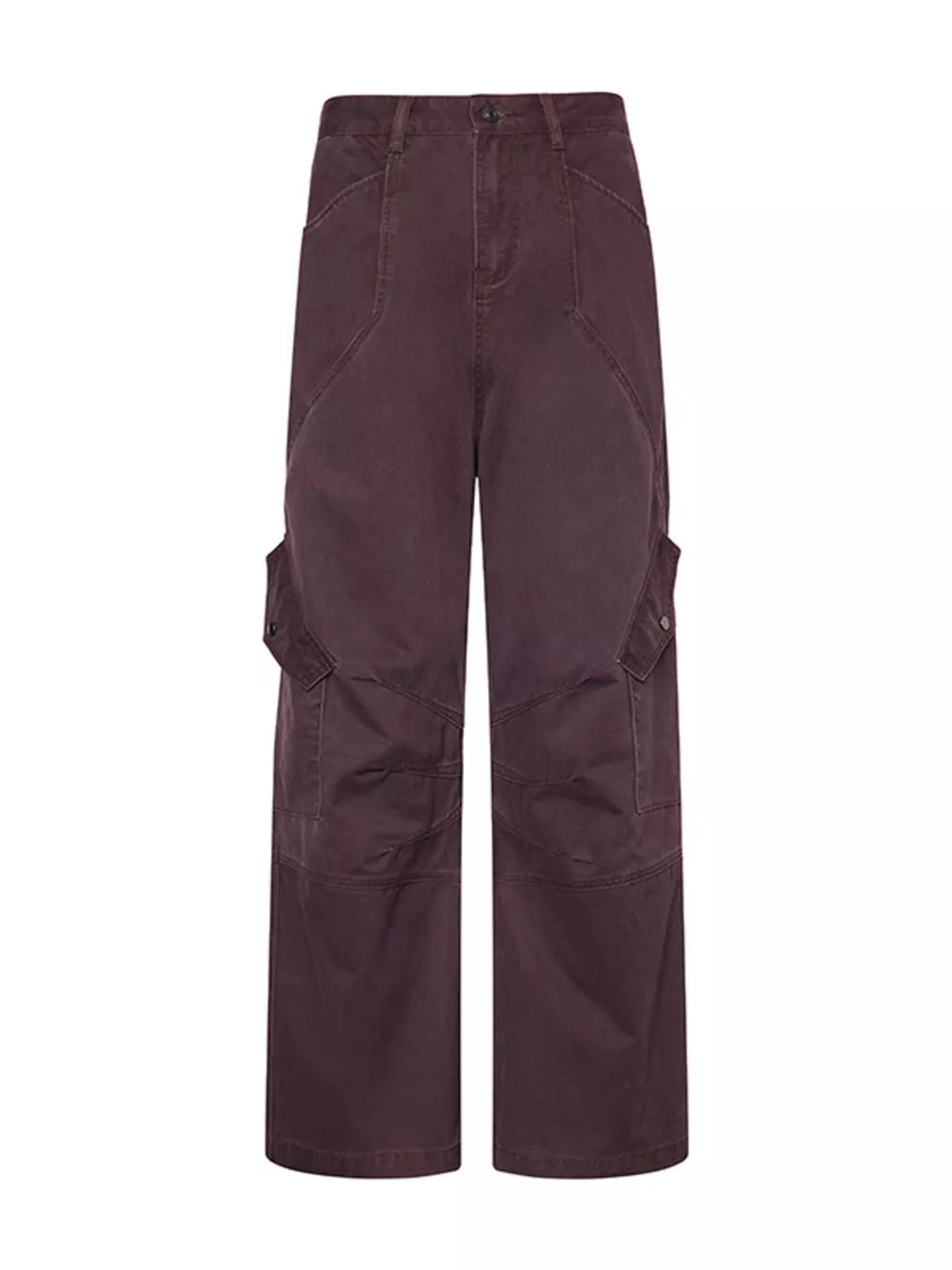 Men's Wide Leg Cargo Pants, image 2