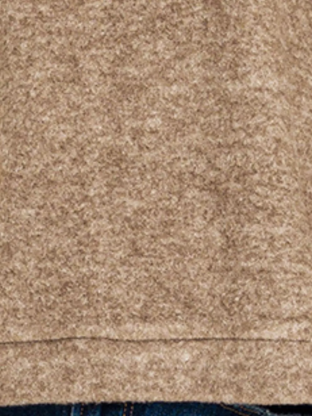 Brushed Melange Hacci Cropped Sweater, image 3