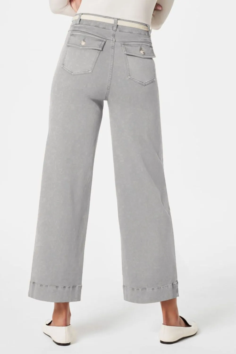 High Waist Jeans with Pockets, image 20