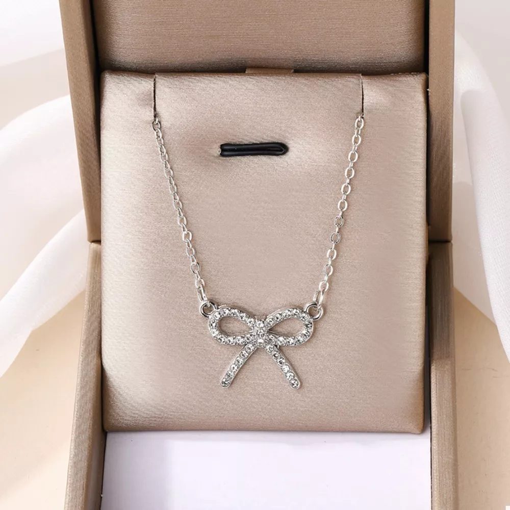 Bowknot Pendant Necklace, image 2