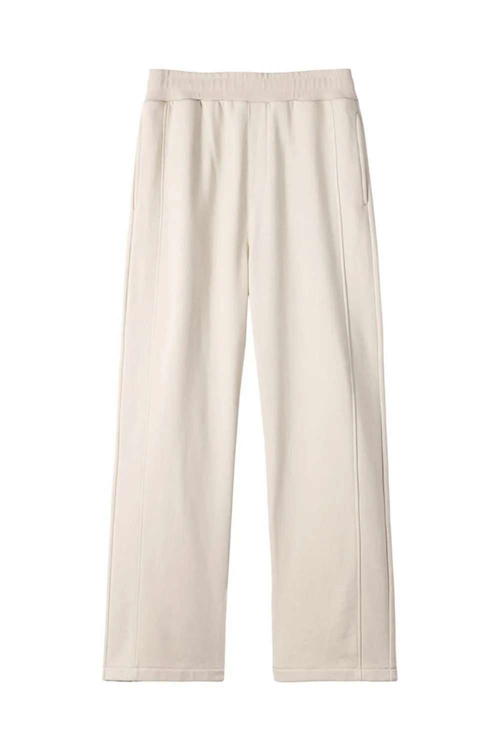 Men's Elastic Waist Pants with Pockets