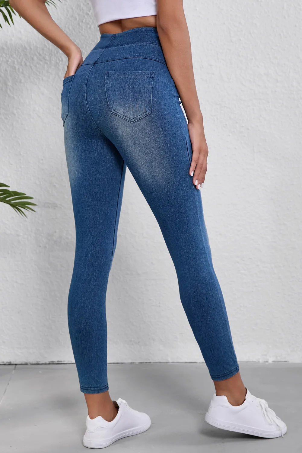 High Waist Skinny Jeans, image 2