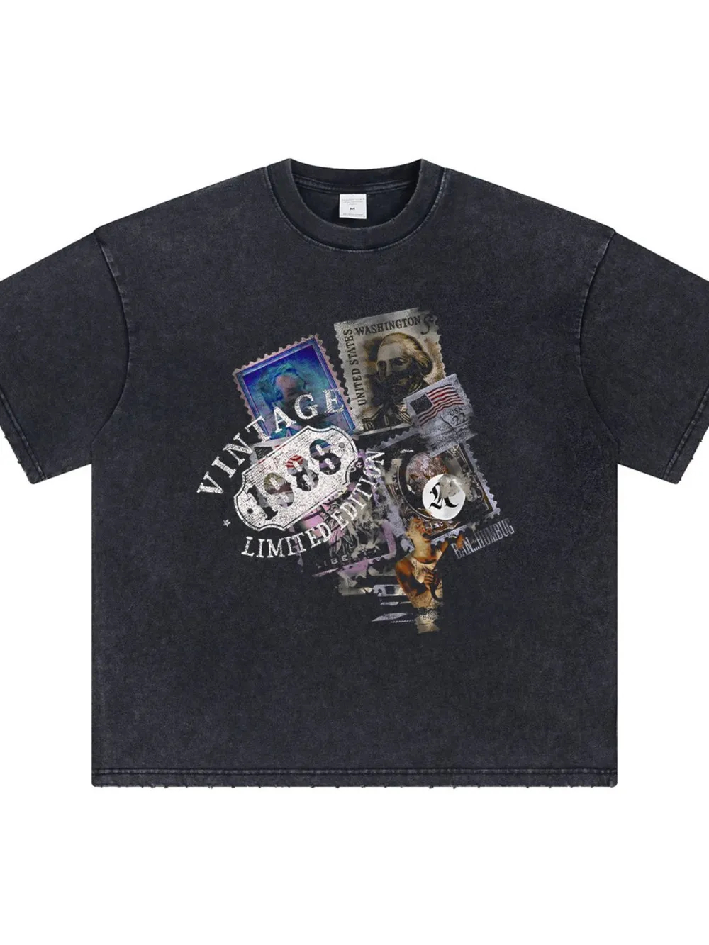 Men's Graphic Round Neck Half Sleeve T-Shirt, image 6