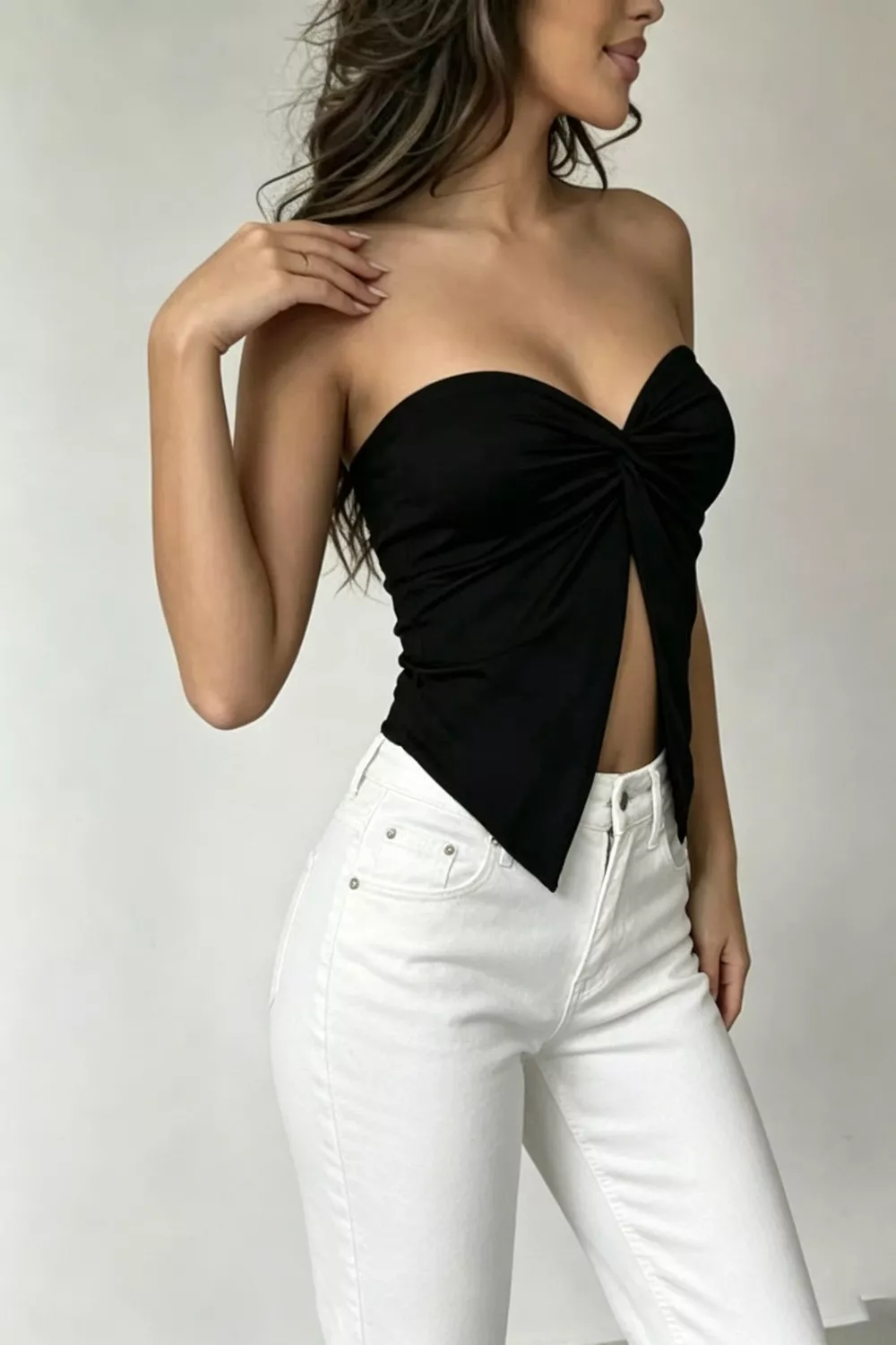 Twist Front Tube Top, image 3