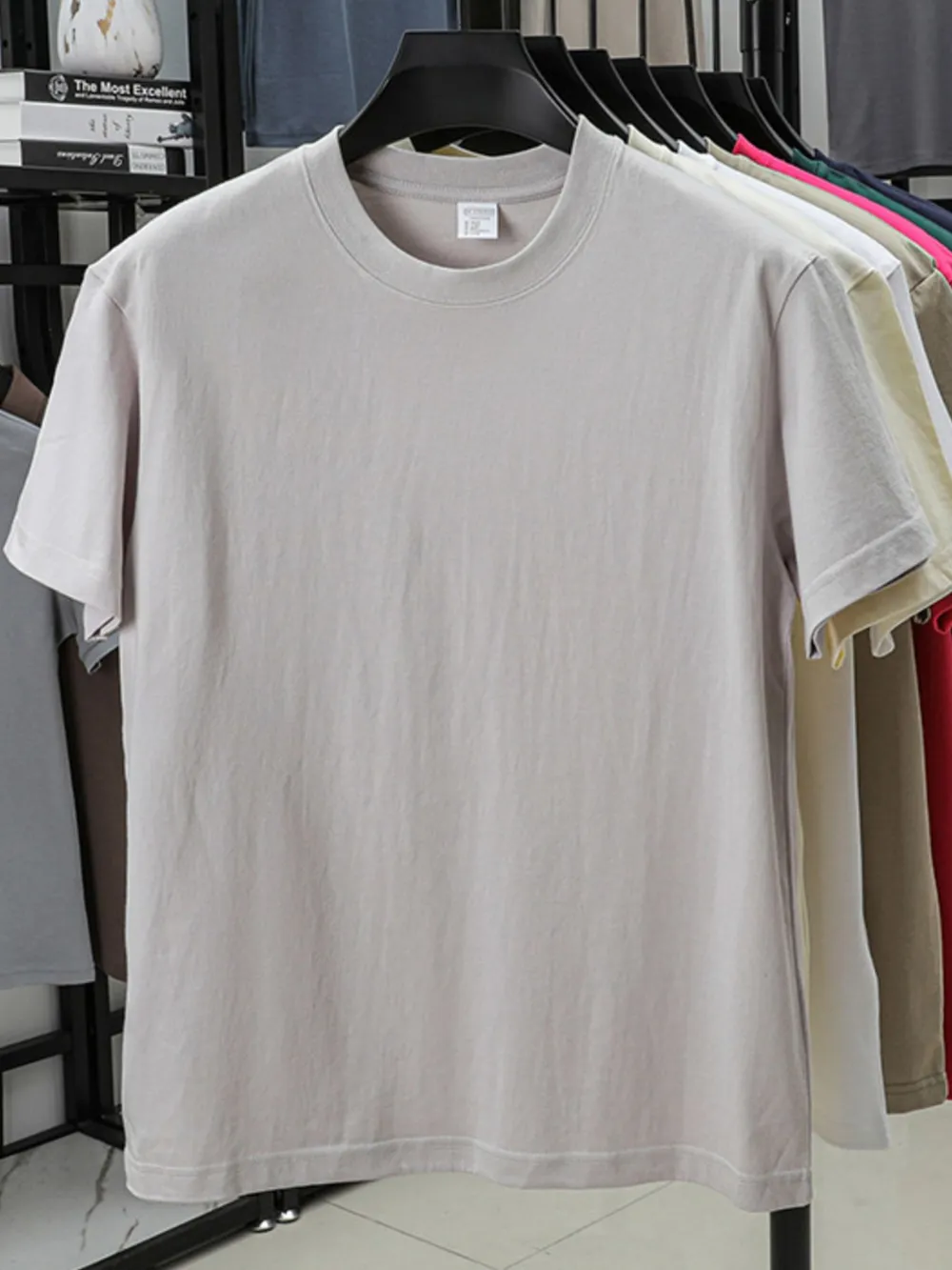 Men's Full Size Round Neck Short Sleeve T-Shirt Plus Size, image 6