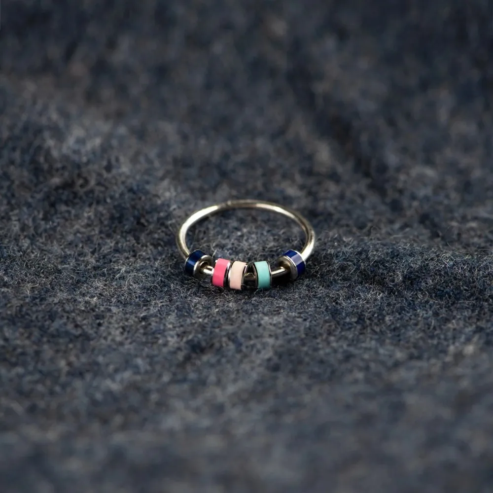 925 Sterling Silver Oil Drip Ring, image 3