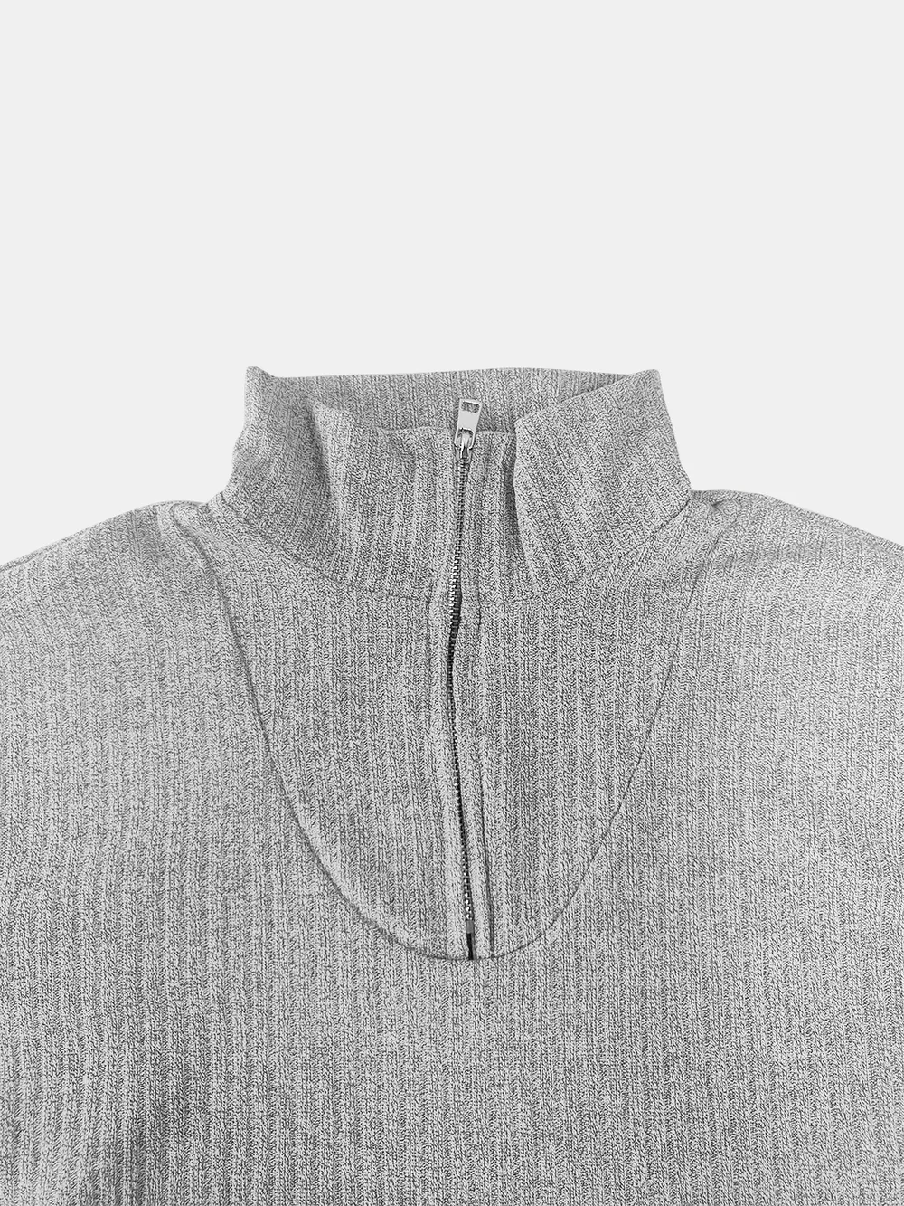 Full Size Quarter Zip Long Sleeve Top, image 5