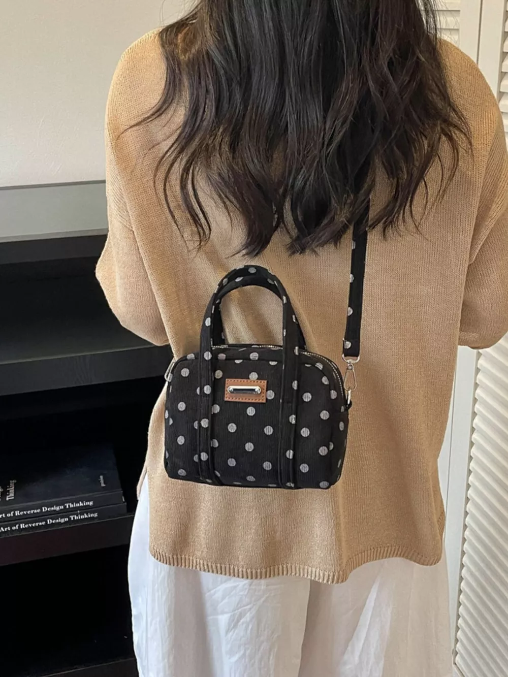 Polka Dot Crossbody Bag, image 5