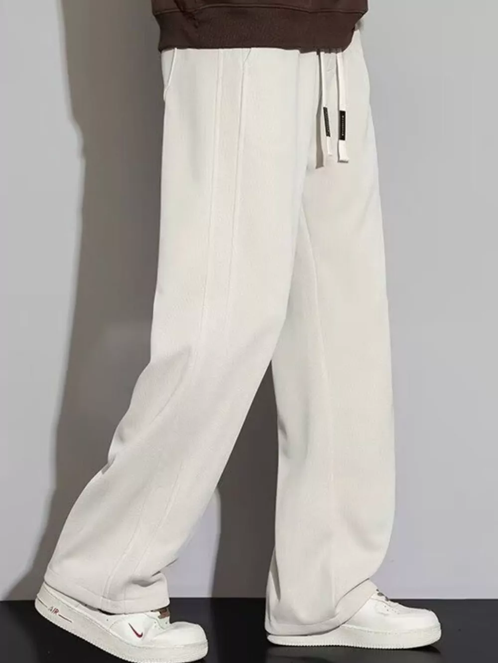 Men's Plus Size Casual Loose Fit Drawstring Pants