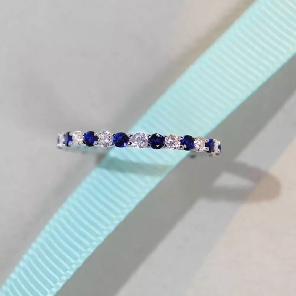 925 Sterling Silver Zircon Ring, image 5