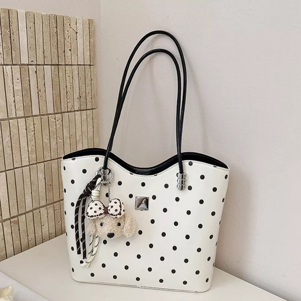 Polka Dot Shoulder Bag, image 3