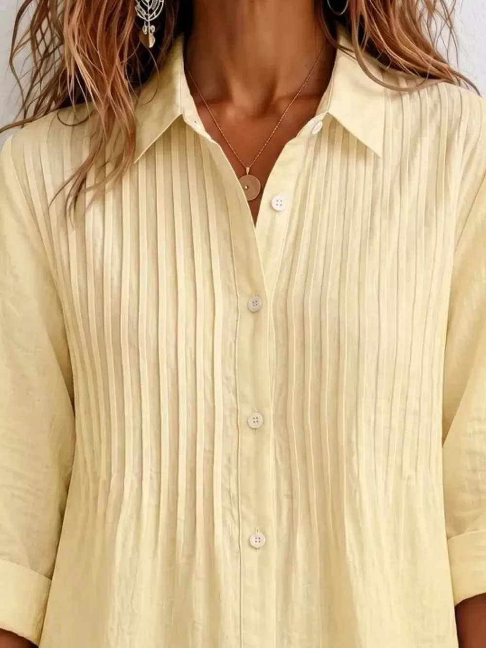 Men's Full Size Button Up Long Sleeve Shirt Plus Size, image 16