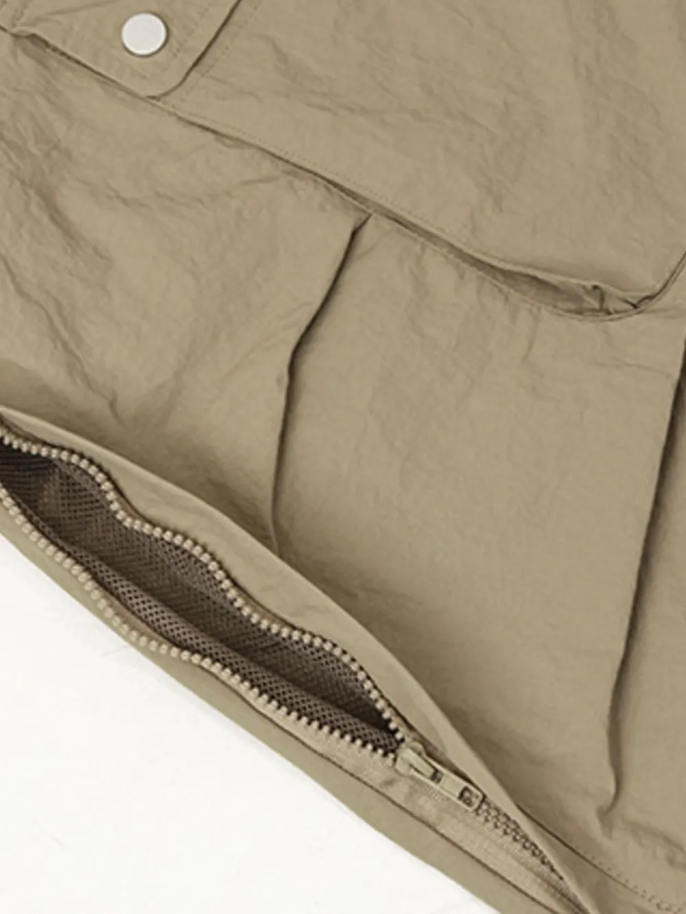 Men's Wide Leg Cargo Pants with Drawstring Waist, image 8