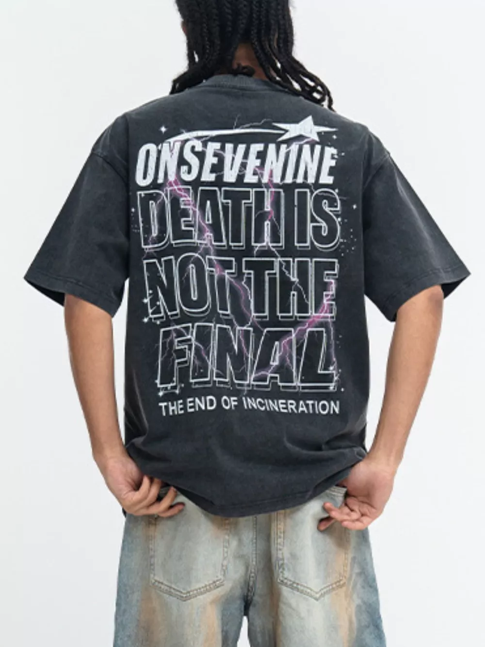 Men's Vintage Washed Graphic T-Shirt, image 3